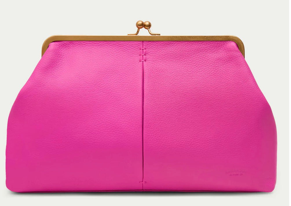The Fuchsia Khloe Oversized Clutch