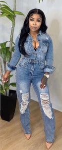Denim Jumpsuit