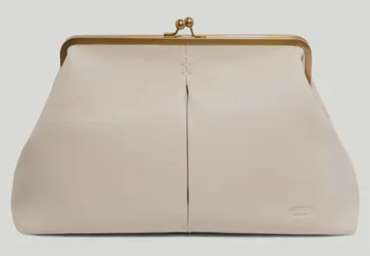 The Ecru Khloe Oversized Clutch