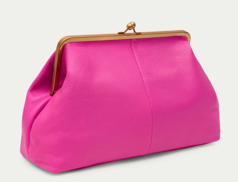 The Fuchsia Khloe Oversized Clutch