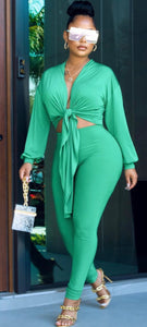 The Slay Me Now Green Set