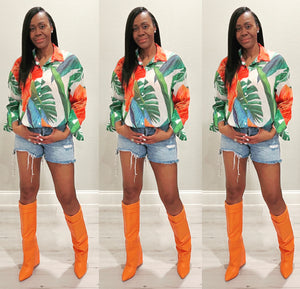 The Fall Tropics Blouse