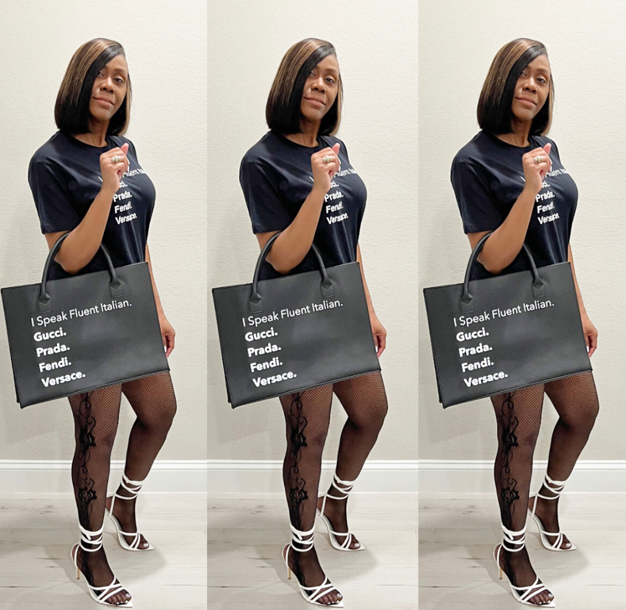 The Designer Dos (2) Black T Shirt