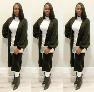 The Kim H Long Cardigan