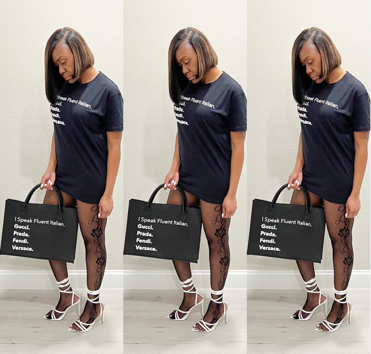 The Designer Dos (2) Black T Shirt