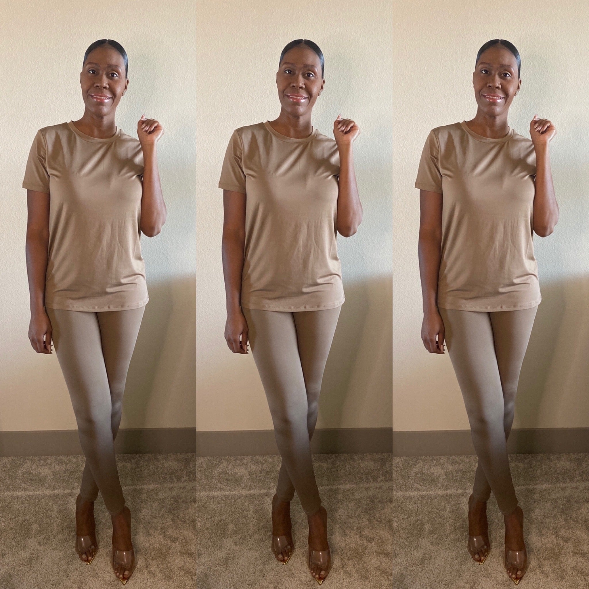 The K’s Chill and Slay Mocha Pant Set