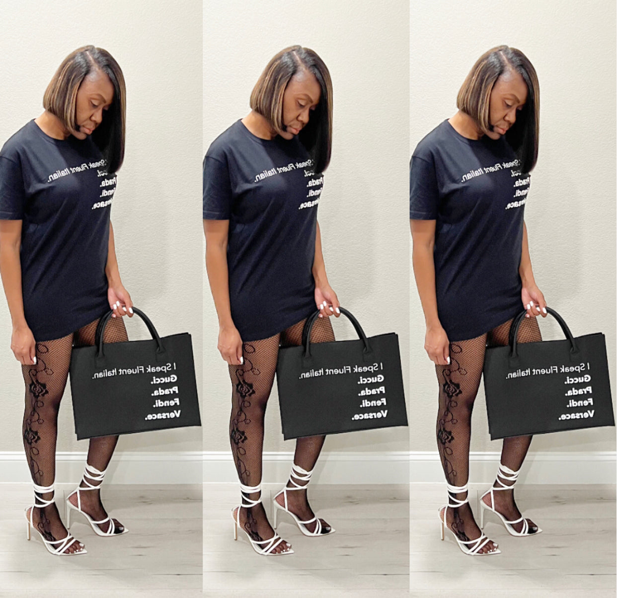 The Designer Dos (2) Black T Shirt