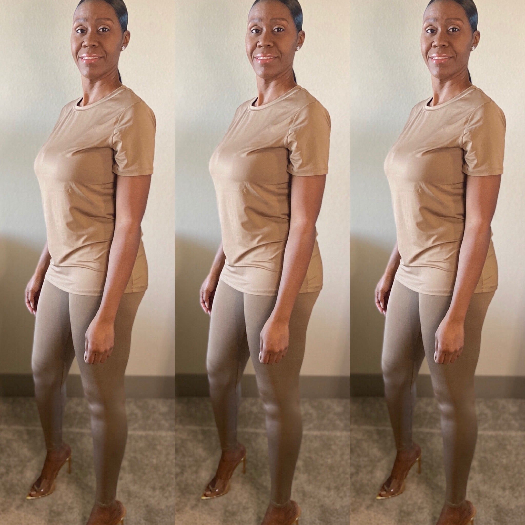 The K’s Chill and Slay Mocha Pant Set