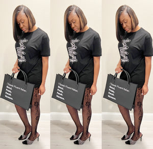 The Designer Girl Black T Shirt