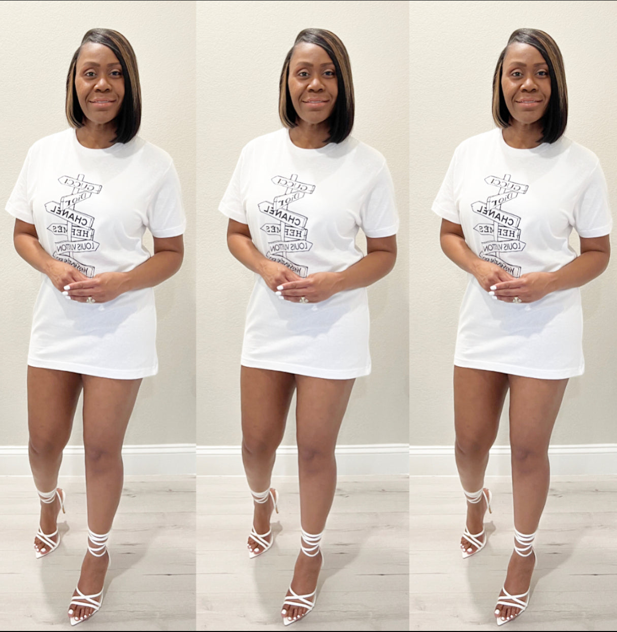 The Designer Girl White T Shirt