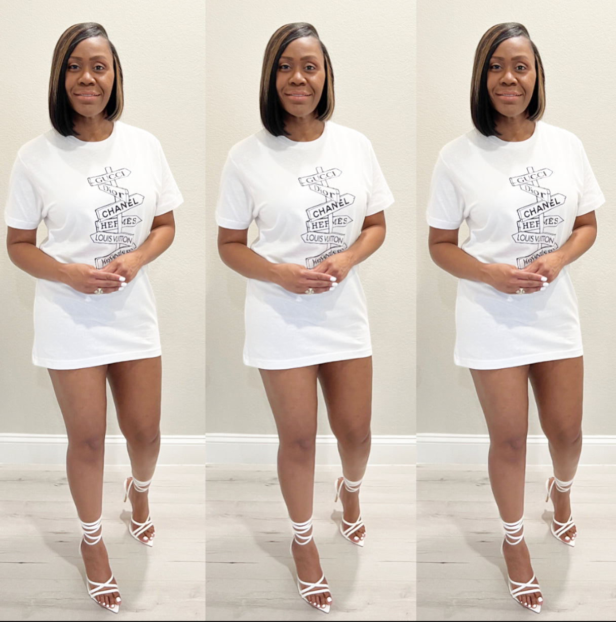 The Designer Girl White T Shirt