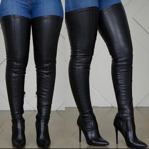 Extreme Chic Thigh High Boots